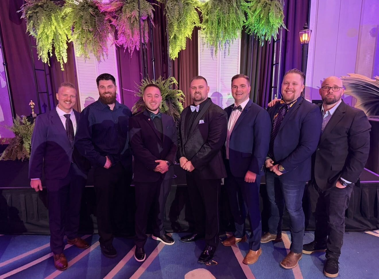 AO Financial producers at a carrier awards night